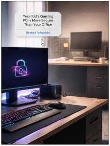 Your Kid’s Gaming Rig Could Survive a Cyberattack. Can Your Office?